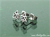 Sister Knot Trinity Post Earrings ( S116)