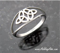 Double Trinity Knot Ring ( S149)