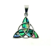 316 L Stainless Steel Trinity Abalone Pendant(S230)