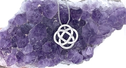 CELTIC Forever Eternity LOVE knot Pendant (S408)