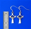 316L Stainless Steel Claddagh Earrings
