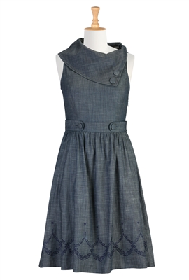 Vintage Denim Dress