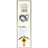 025302 LIGHT GENIE LED PEARL WHITE WITH 12" LEADS (4 pack)
