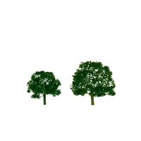 0592054 PREMIUM TREES: WALNUT 5" PREMIUM O-scale, 1/pk
