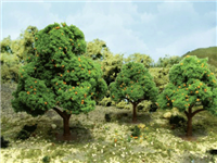 0592141 SUPER SCENIC TREES: ORANGE TREES 2.5-3.5" 6PK