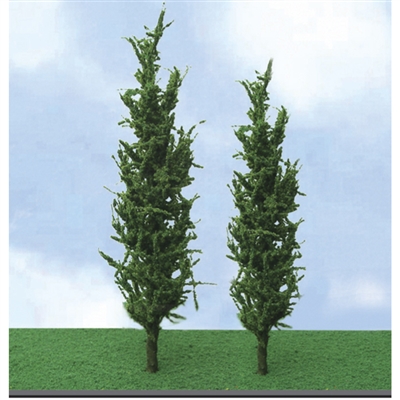 0592418 PRO-ELITE TREES: POPLAR 7" to 8" PRO-ELITE O-scale, 2/pk