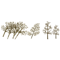 0594127 PREMIUM TREES: SYCAMORE 1.5" to 3" PREMIUM ARMATURE, 30/pk