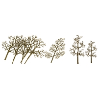 0594128 PREMIUM TREES: SYCAMORE 3" to 4" PREMIUM ARMATURE, 16/pk