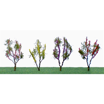 0595503 FLOWER TREES 3/4"~1", HO-SCALE, 48/PK