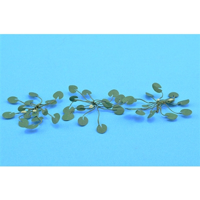 0595538 LILY PADS 1-1/2" wide O-scale, 9/pk