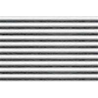 0597401 PATTERN SHEETS, Corrugated Siding, N-scale (1:200) 2/pk