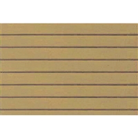 0597413 PATTERN SHEETS, Clapboard Siding, HO-scale (1:100) 2/pk