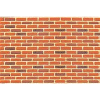 0597423 PATTERN SHEETS, Brick, O-scale (1:48) 2/pk