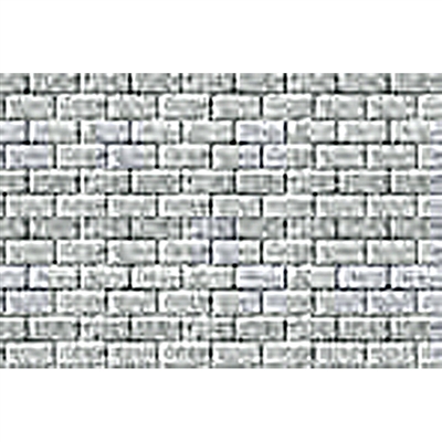 0597425 PATTERN SHEETS, Concrete Block, HO-scale (1:100) 2/pk