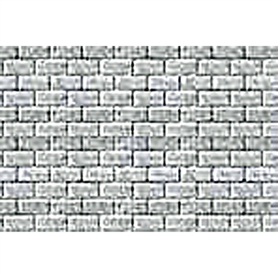 0597426 PATTERN SHEETS, Concrete Block, O-scale (1:48) 2/pk