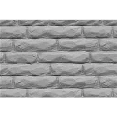0597429 PATTERN SHEETS, Dressed Stone, G-scale (1:24) 2/pk