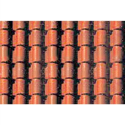 0597433 PATTERN SHEETS, Spanish Tile, N-scale (1:200) 2/pk