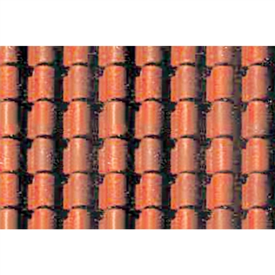 0597436 PATTERN SHEETS, Spanish Tile, G-scale (1:24) 2/pk