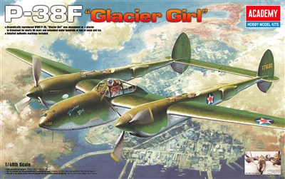 12208 1/48 P-38F Glacier Girl