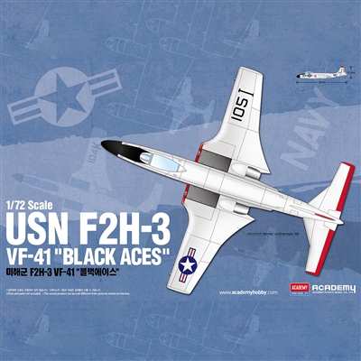 12548 F2H-3 VF-41 "Black Aces" USN