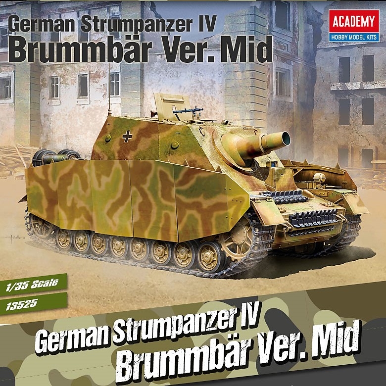 13525 1/35 German Strumpanzer IV Brummbar Mid Version