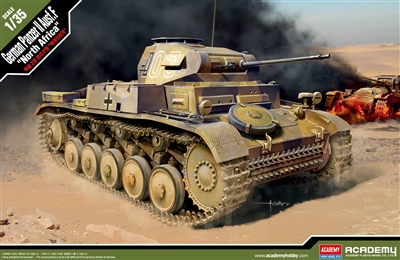 13535 1/35 German Panzer II Ausf. F "North Africa"