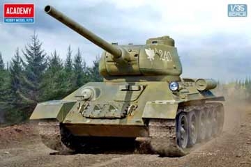 13554 1:35 Soviet Medium Tank T-34-85 "Ural Tank Factory No. 183"