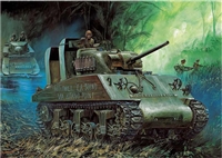 13562 1:35 M4A2 (75) "Pacific Theater" USMC