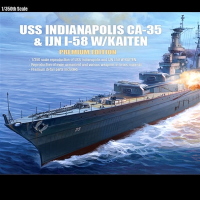 14113 USS INDIANAPOLIS CA-35 PREMIUM EDITION