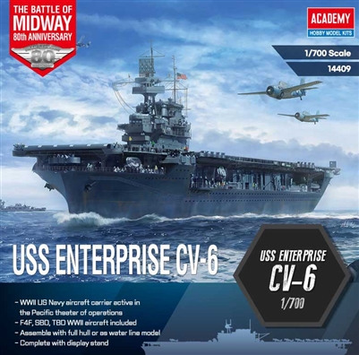 14409 1:700 Enterprise CV-6 "Battle of Midway"