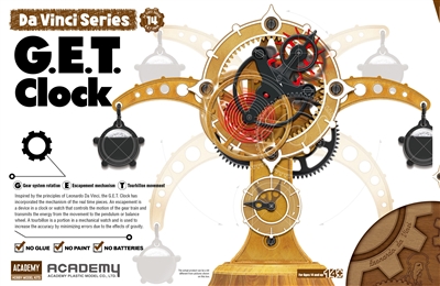 18185  DaVinci Series G.E.T. Clock