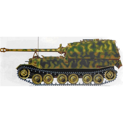 36228 1/72 Panzerjager Elefant 653rd Pz Abt, Italy 1944