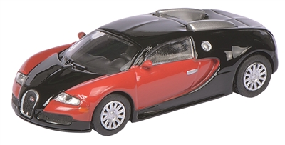 452613400 Bugatti Veyron - Black and Red