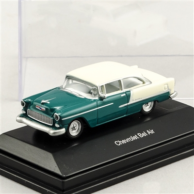 452617501 1955 Chevy Bel Air Green/Cream
