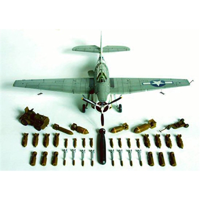 WWII ALLIED ARMAMENT& GROUND SERIES 1/48