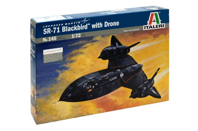 550145 1/72 SR-71 Blackbird with Drone