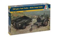 550229 1/35 250 Gal. S Tank Trailer and M101 Cargo Trailer