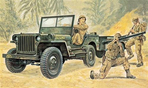 550314 1/35 Jeep