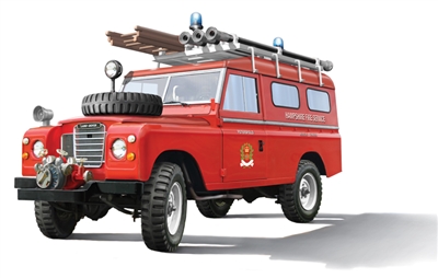 553660 1/24 Land Rover Fire Truck