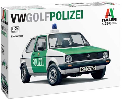 553666 1:24 VW Golf "Polizei"