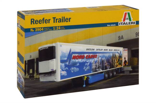 553904 1/24 Reefer Trailer