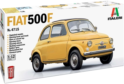 554715 1:12 Fiat 500F (1968) - upgraded edition
