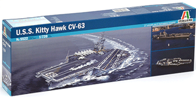 555522 1:720 USS Kittyhawk CV-63