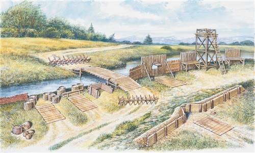 556030 1/72 Battlefield Accessories Set