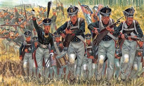 556073 1/72 Napoleonic Wars: Russian Infantry