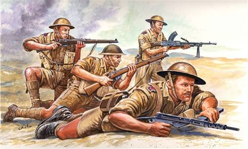 556077 1/72 WWII British 8th Army