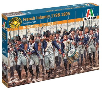 556092 1:72 Napoleonic Wars: French Infantry 1800-1805