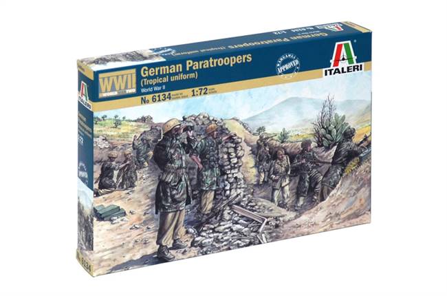 556134 1/72 WWII German Paratroopers (Tropical Uniform)