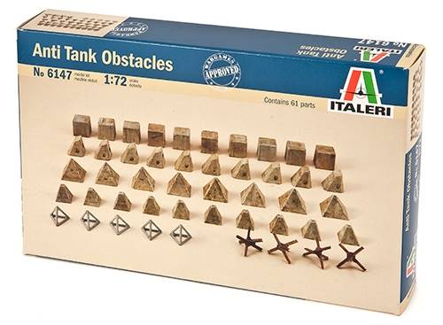 556147 1/72 Antitank obstacles
