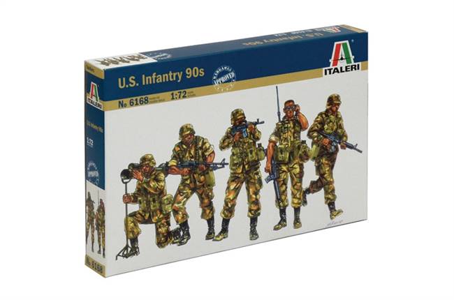 556168 1/72 Modern U.S. Soldiers